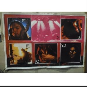 Pink Floyd Poster Some rips here and there